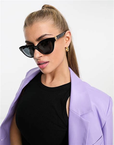 versace 51mm cat eye sunglasses|oversized Versace sunglasses women.